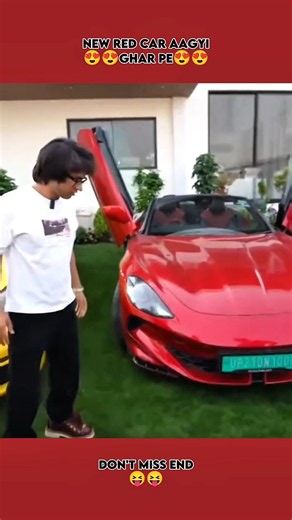 New Red Car Aagyi Ghar Pe 😍 Video Coming Soon || Sourav Joshi Vlogs