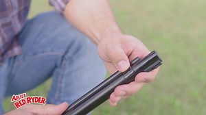 Daisy Outdoor Products Model 1938 Red Ryder BB Gun, Wood Grain, Overall Length: 35.4 Inch