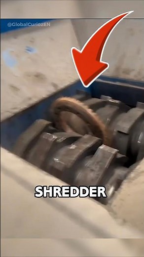 When Metal Stops the Shredder Instantly 😳 - CuriozTech