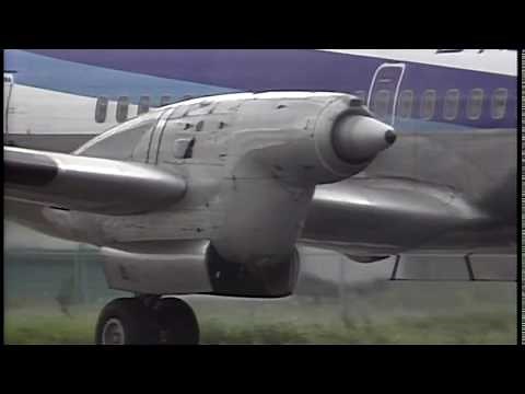 YS-11 Cockpit and Flight (90s) HD