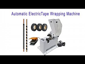 Automatic Electric Tape Wrapping Machine For Wire & Cable