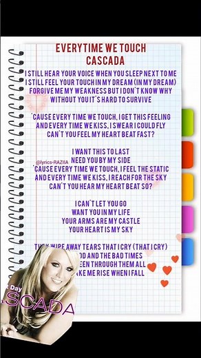 Cascade-Everytime We Touch #shortvideo #cascada #lyrics #dance #music #song #love