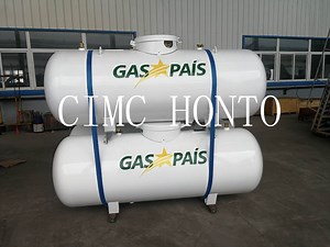 [Hot Item] 500 1000 1890 Liters Mini LPG Gas Storage Tank ASME Vertical or Horizontal Tank for Household
