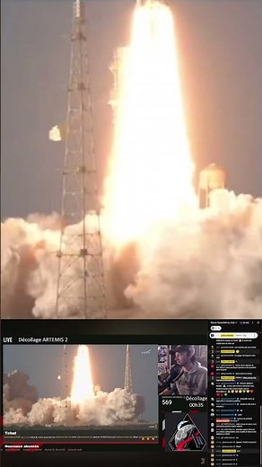 🚀 ARTEMIS II LAUNCH: The return to the Moon begins! 🌕