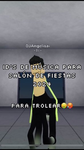 Codigos de musica para roblox 2024 #robloxfyp #roblox #salondefiestasroblox💃🏻💃🏻 #idsdemusicas #fyp #viralllllll #idsdemusicasalondefiestasroblox