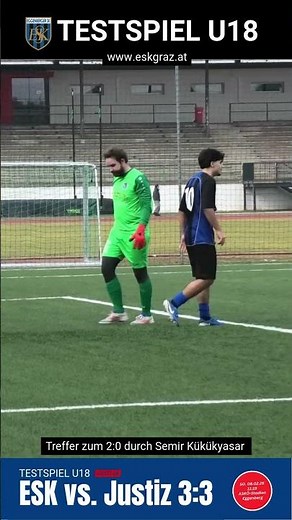 TESTSPIEL ESK U18 vs. SV Justiz Graz vom 8.2.2026