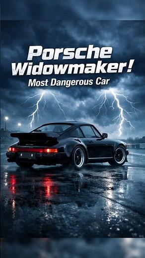 Porsche’s Most Dangerous Car Ever | The 930 Turbo Widowmaker | Dark Truth Behind Porsche Widowmaker