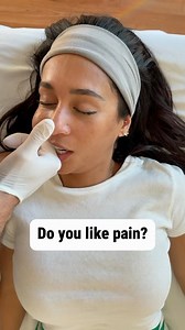 Most people cry when I do this, but it seemed like she actually enjoyed the pain. This is not common but I have met people who crave pain. They will actually purposefully abuse their body to experience a feeling. They’ve disconnected so much from themselves that pain is how they feel. This jaw release is quite painful because we hold so much here, but I felt she really enjoyed it, so I asked, do you like pain? | Jason van Blerk
