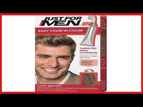 Just For Men Easy Comb-In Color: Effortless Gray Coverage in 10 Minutes