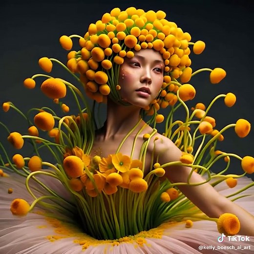 Flower Ballerinas Animation with AI Art | Kelly Boesch