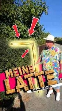 My lath - The building instructions | Allotment sheriff