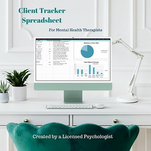 Therapist Client Tracker Solo Therapist - Etsy