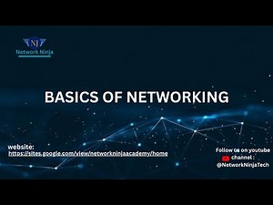 Basic of Networking #Network Ninja