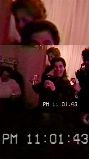 December 24, 1990 - The chaos continues as Uncle Vinny kicks things off, slugging down a drink with a grin. The camera moves through the room - everyone laughing, eating, and enjoying the night. It all wraps with my dad jokingly asking my cousin Andy if he’s got everything under control. Holiday energy at its finest - loud, funny, and full of life. 🎄🥂💛 #LostFamilyTapes #1990 #ChristmasEve