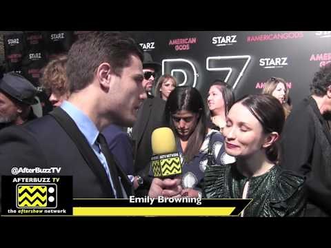 American Gods Premiere | Emily Browning Interview