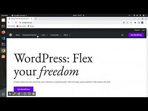 Video 1 (Introduction): Create a site from A to Z with the WordPress CMS