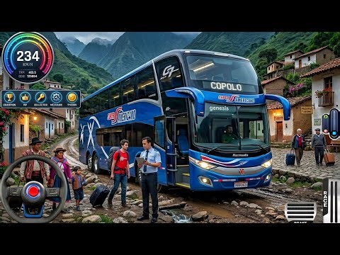 Real Indian Bus Simulator 2026: Offroad Bus Driving 3D Bus Wala Game - Bus Game Android Gameplay