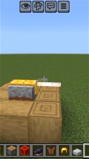 Mini Tank Tutorial #minecraft #mctutorial #minecraftshorts #tutorial #shorts #minecrafttutorial