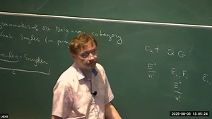 Mikhail Khovanov – OIST Representation Theory Seminar – 5th August 2025
