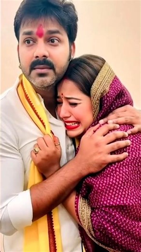 पवन सिंह आशीर्वाद दिये ज्योति सिंह की आंख में आंसू आ गया #pawansingh #pawan