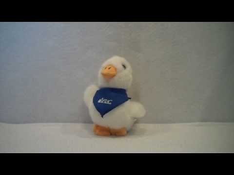 Talking Aflac Duck Mascot Plush