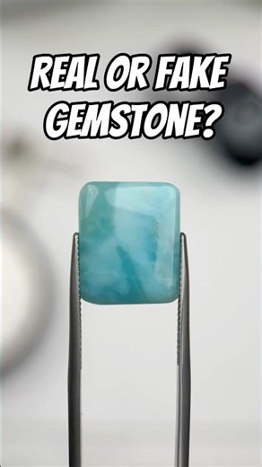 Real or Fake Blue Gemstone? 🤯