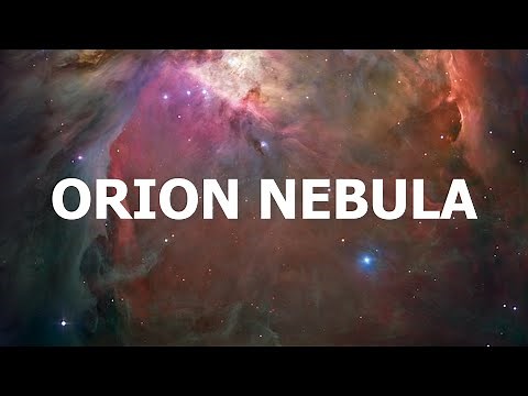 The Orion Nebula – a star nursery