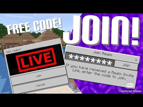 JOIN MY FREE MINECRAFT REALM *AUGUST* 2021! (PS4, XBOX, PC, MCPE, smp server) [CODE IN VIDEO]