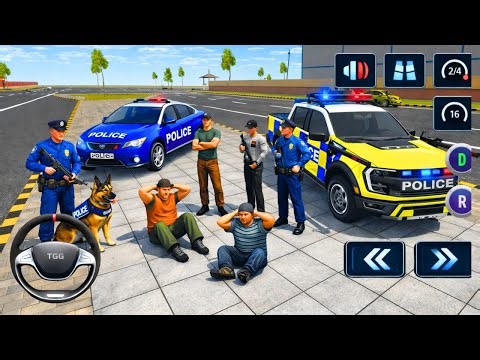 Police Car Chase Simulator 3D 🚓 Real Cop Driving Gameplay (Android)