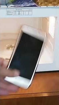 iPhone 13 in the Microwave