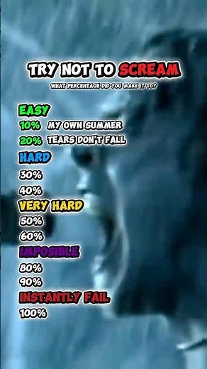 TRY NOT TO SCREAM 🤘(99% Fail) #TryNotToScream #Metalcore #Deathcore #Metalhead #metal