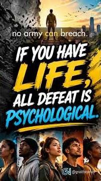 If You Have Life : All Defeat is Psychological