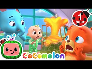 Boba and the Slime Volcano | ✨JJ's Animal Adventure - Cartoons for Kids✨Fantasy Playground