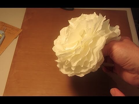How to Dye Your Coffee Filter Flowers