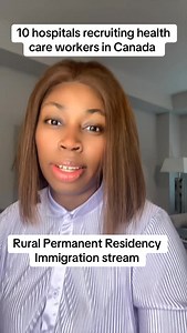 10 hospitals currently recruiting in Canada 🇨🇦 #japa #canada #studentsincanada #jobsincanada #nigeriansincanada #nigeriansindiaspora #canadavisa | TercesJobs