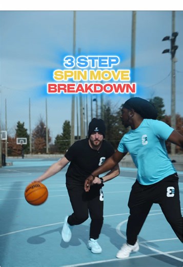 Here’s an EASY 3 step breakdown on a SPIN MOVE!‼️ Work on these 3 keys and you’ll MASTER the spin mvoe in to time!✅ #tulsahoops #basketballtrainers #basketballskillscoach #ballislife #basketballtips