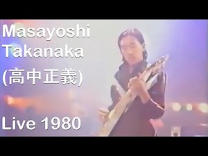 Masayoshi Takanaka (高中正義) | Live 1980 Fuji Television