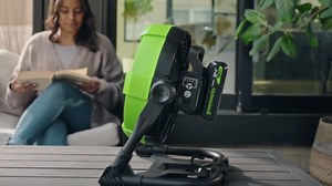 Greenworks 48V (24V x 2) 17" Cordless (Push) Lawn Mower (200+ Compatible Tools), (2) 4.0Ah Batteries and Dual Port Rapid Charger Included