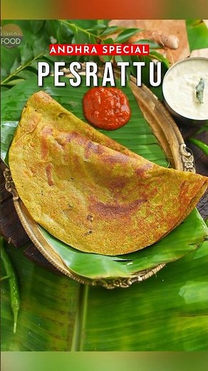 Andhra Special Pesarattu Recipe !!
