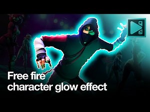 How to make free fire character glow effect in VSDC Pro