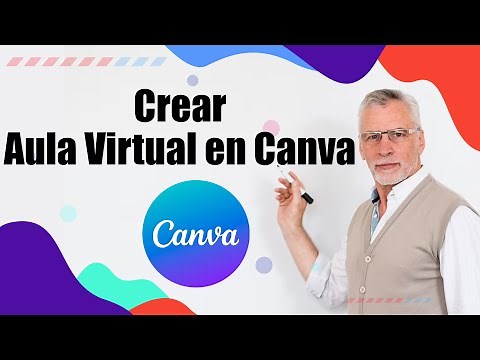 Crear Aula Virtual en Canva 🖌️ Curso CANVA para Profesores