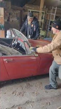 Barn Find Rescue! Austin Healey Sitting For 30 Years!