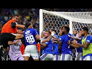 23 Red Cards in One Match Cruzeiro vs Atlético Mineiro Massive Clash | Cruzeiro vs Atlético Mineiro
