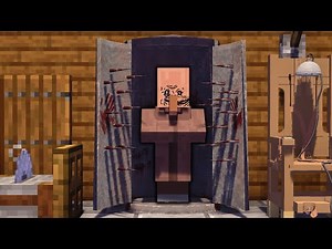 When Villagers Being Stubborn #minecraft #villager #grox