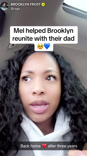 Mel helped Brooklyn reunite with their dad #melmel #mel #theyenvybrooklyn1 #brooklyn