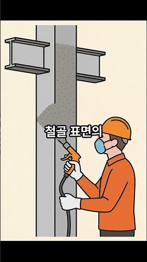 철골구조물의 내화피복