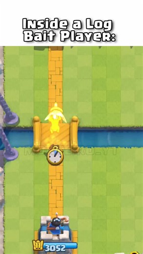 Inside a log bait player : | Bait Ball