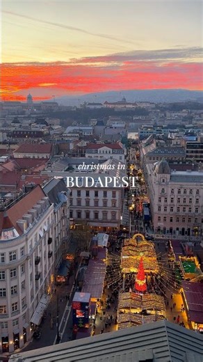 Christmas in Budapest is simply magical 🎄✨