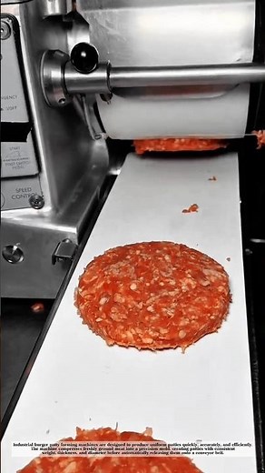 This Machine Pumps Out Perfect Burger Patties in Seconds!
