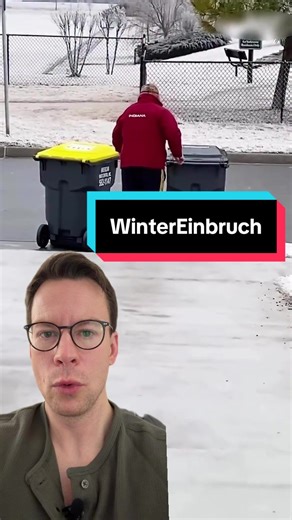 Skurrile Erlebnisse beim Gang zu den Mülltonnen